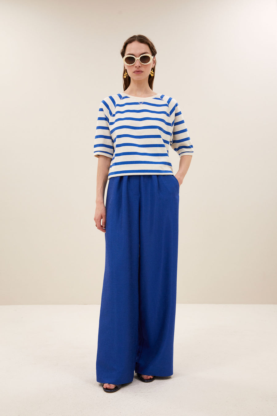 top-neva-stripe-top-azul-blue-stripe-by-bar-Vooraanzicht