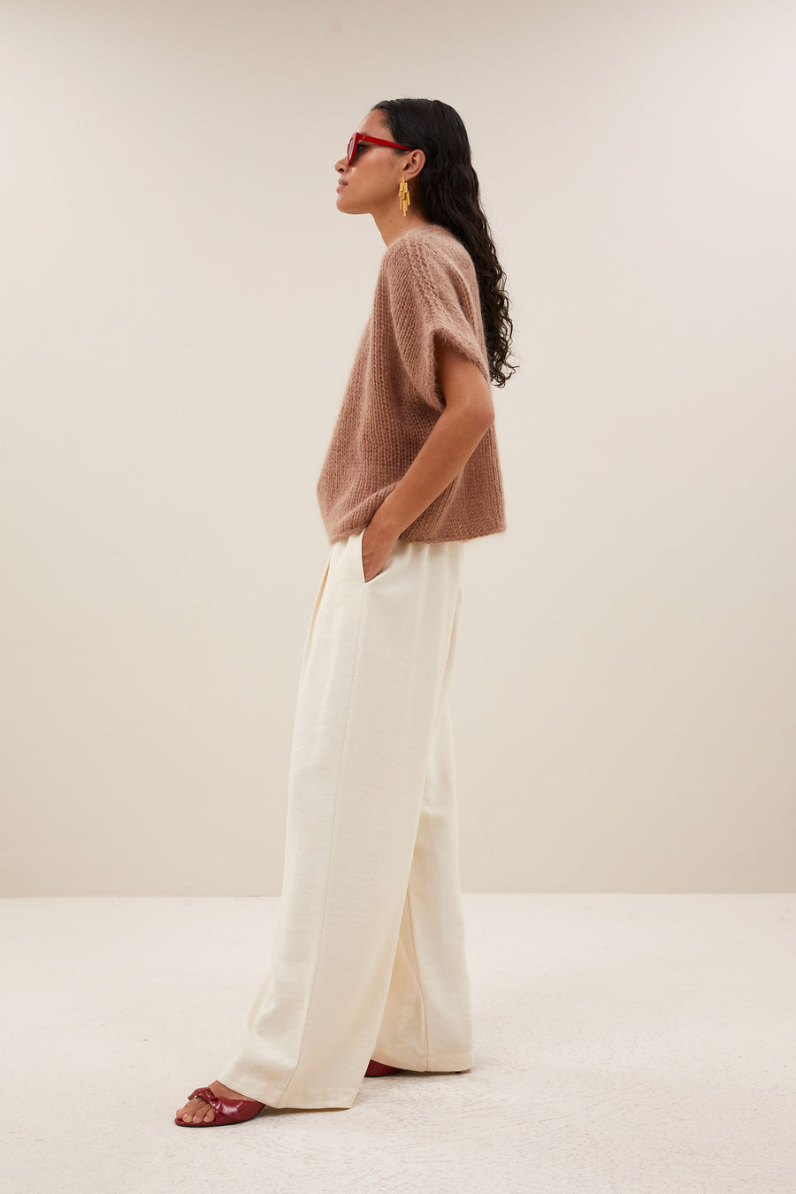 ivy pullover | cappuccino