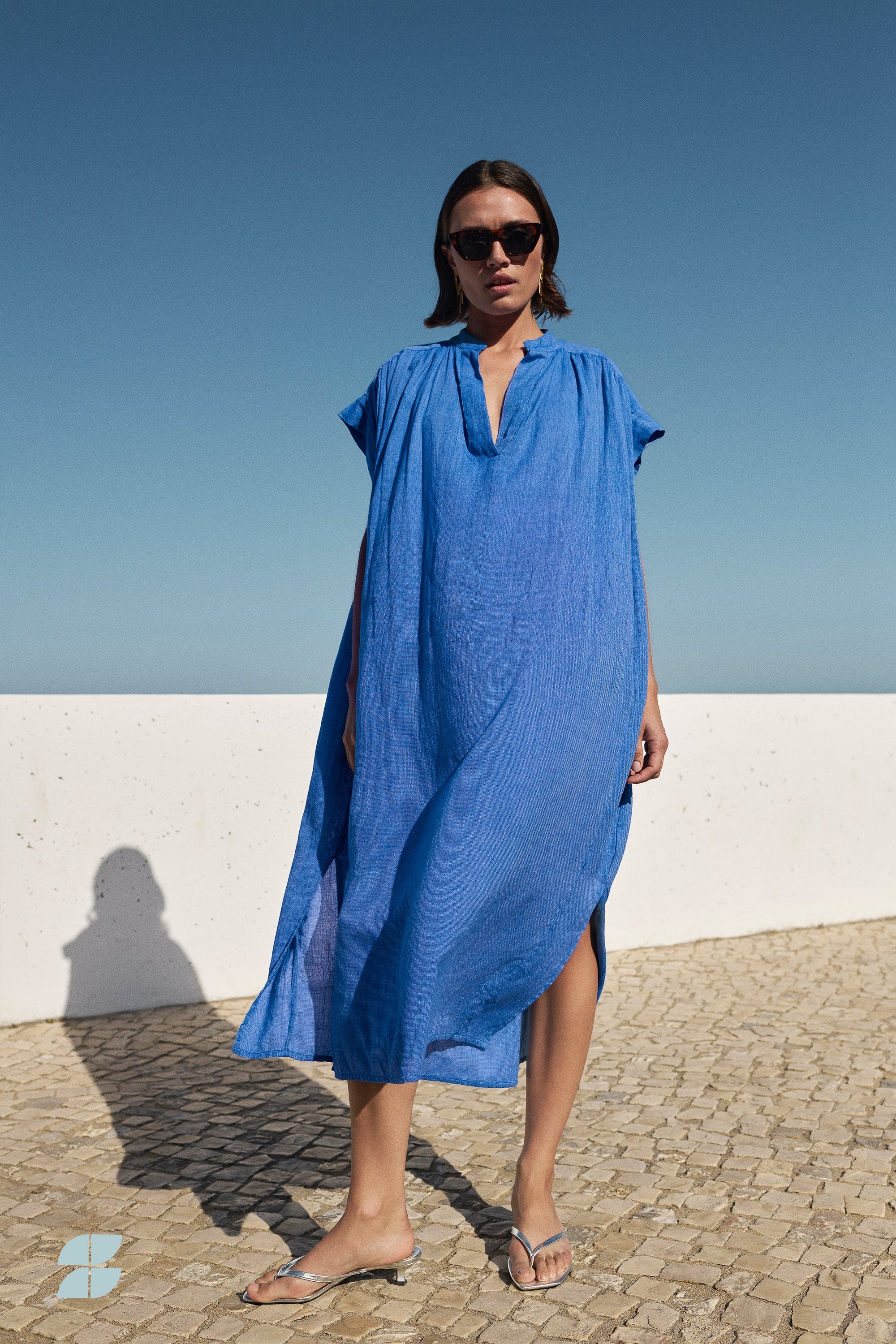 dress-bodin-athia-dress-sapphire-blue-by-bar-Sfeerbeeld