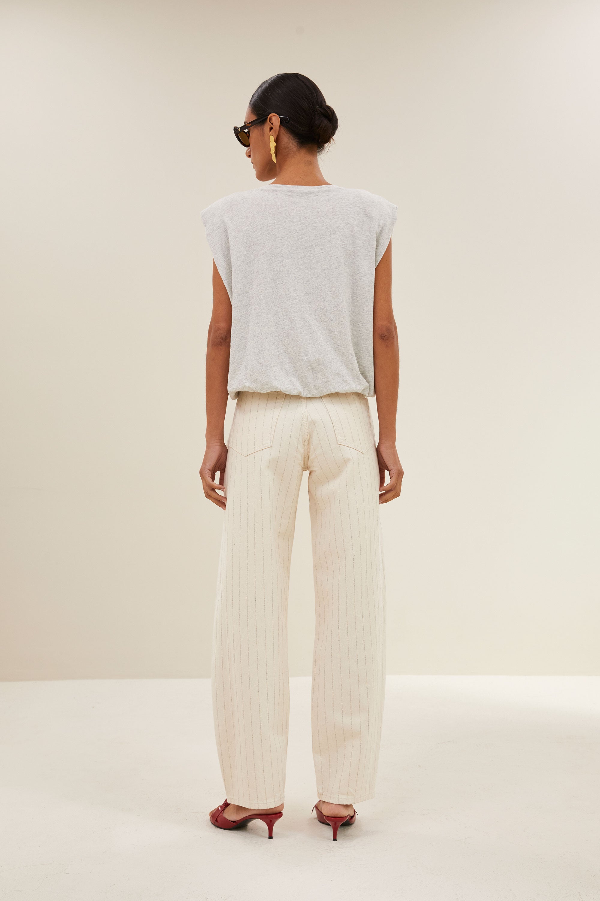 pants-lew-silver-stripe-pants-silver-stripe-by-bar-Zijaanzicht
