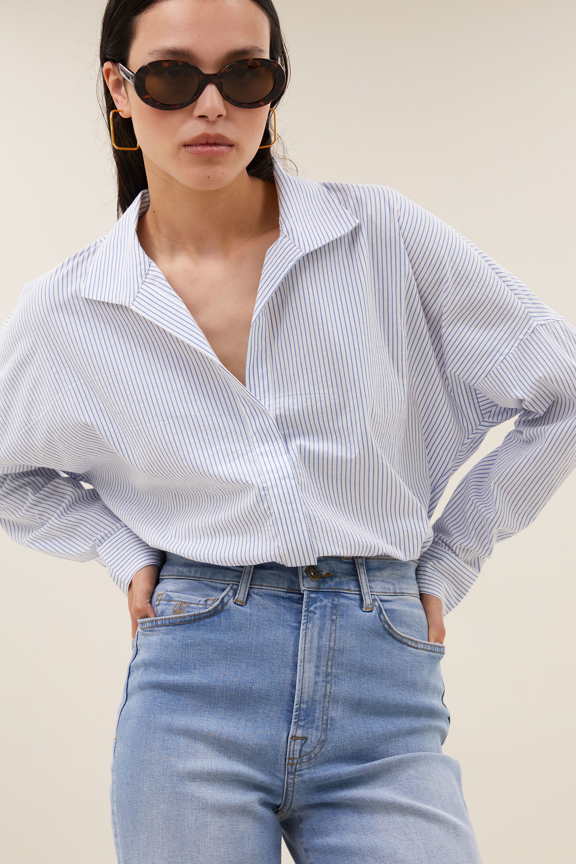 femme jeans | light denim