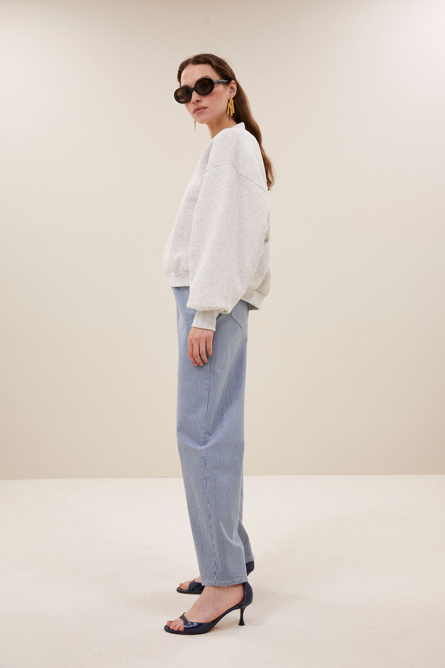 momo sweater | light grey