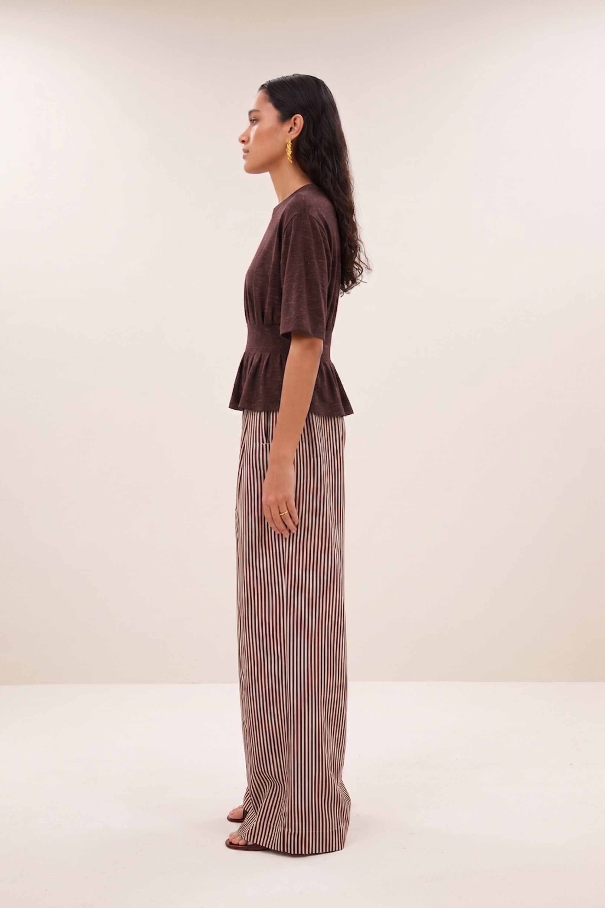 diva sparkle top | burgundy crush