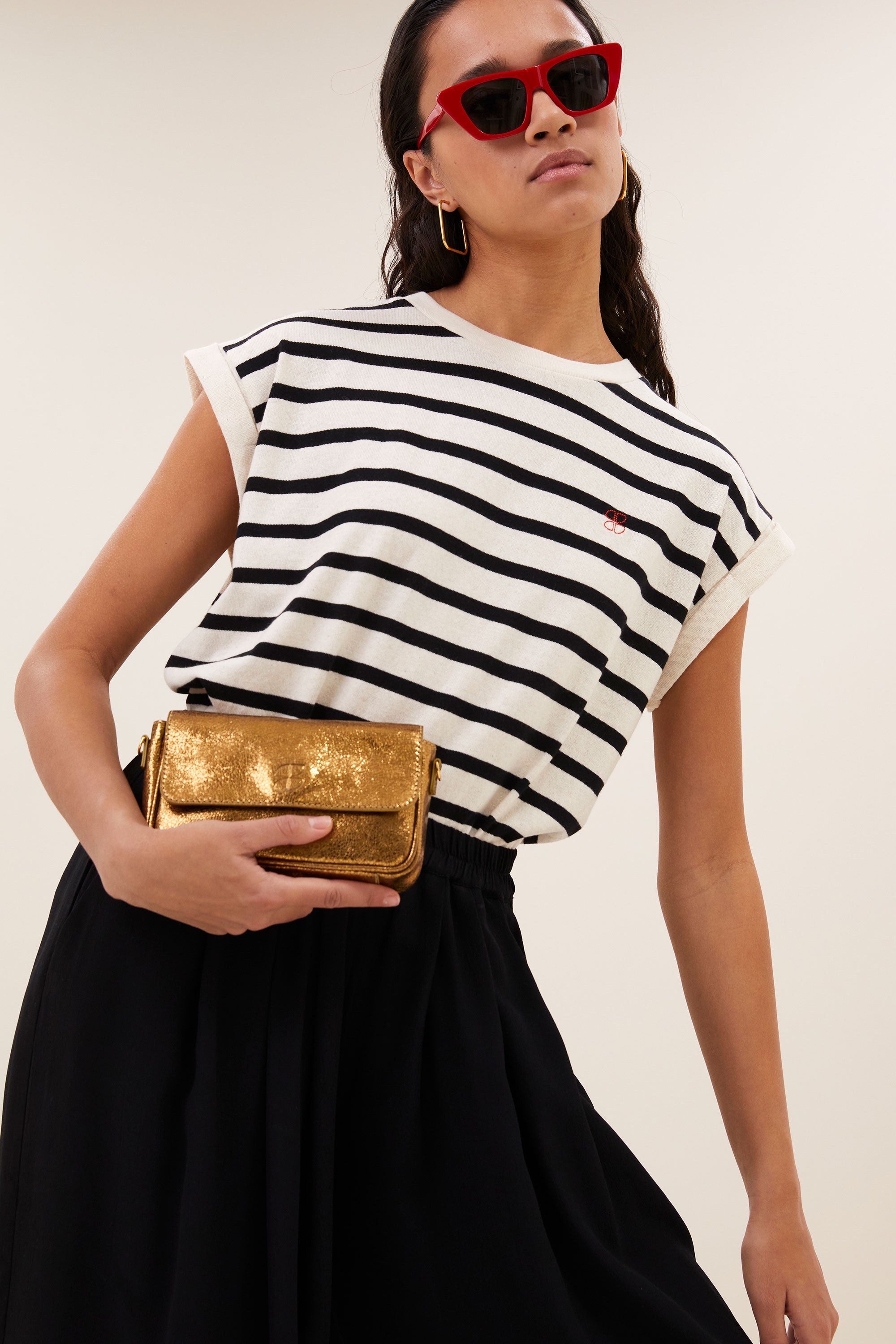jude metallic bag | gold