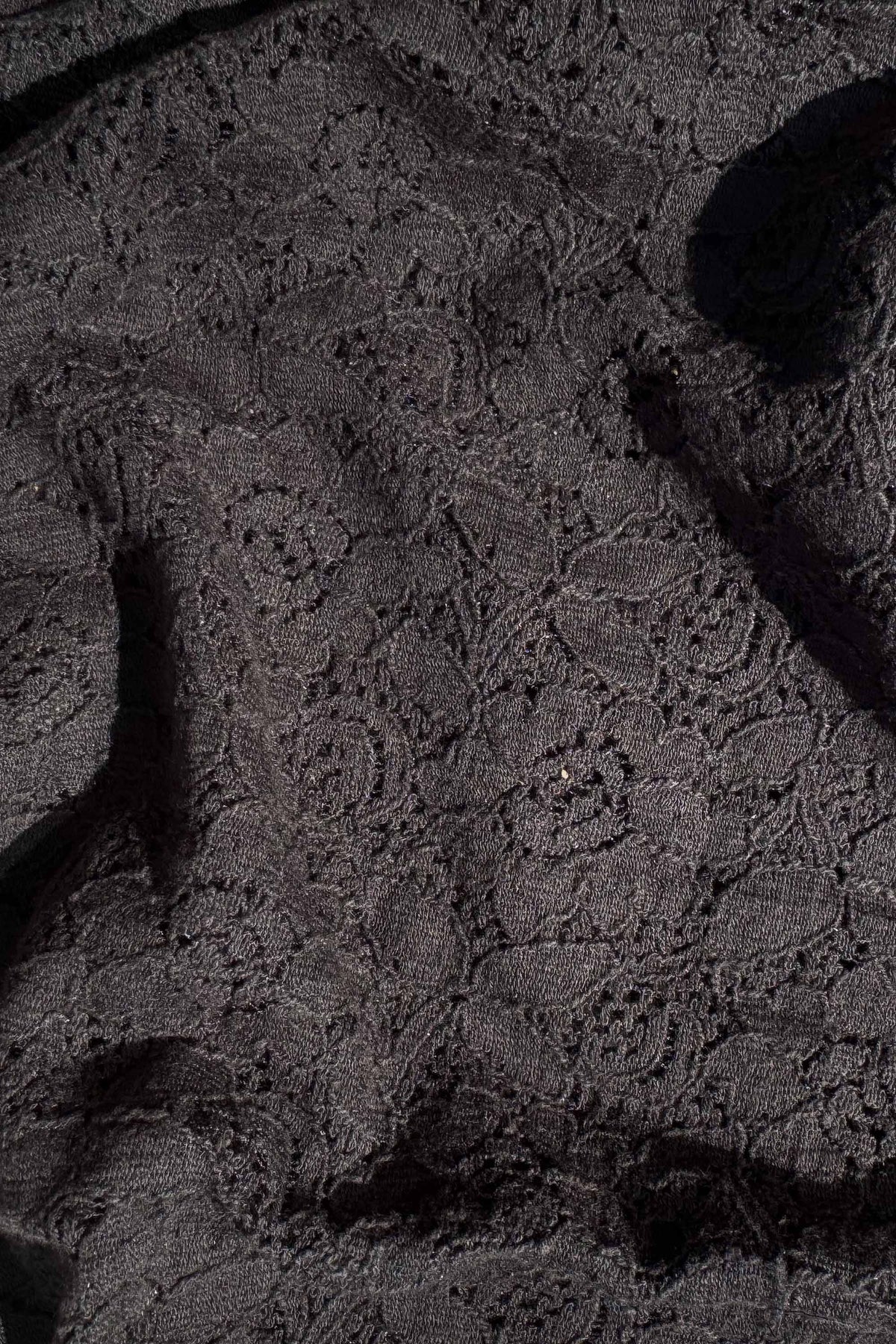 olivia lace blouse | black