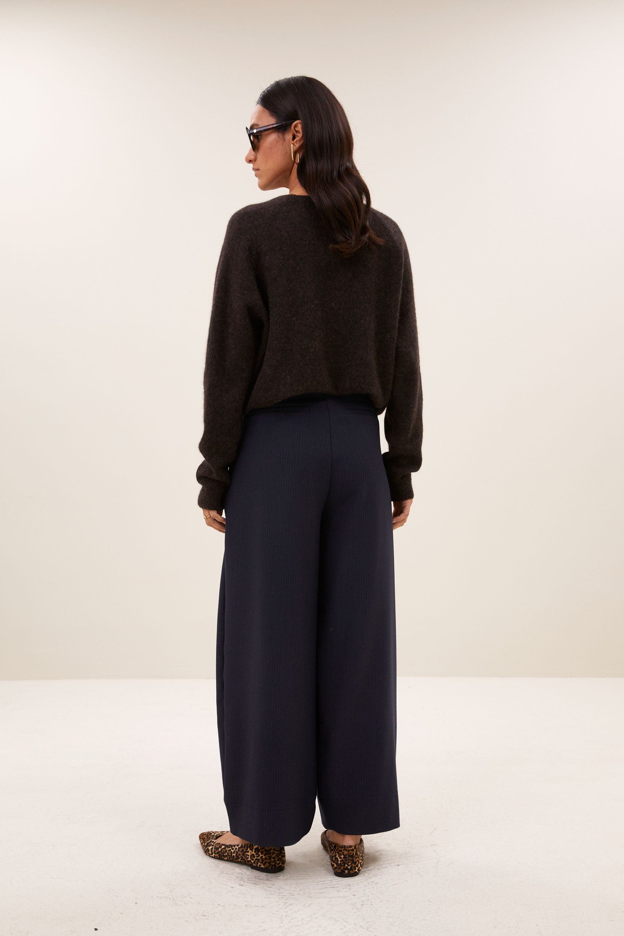 polly pullover | deep brown