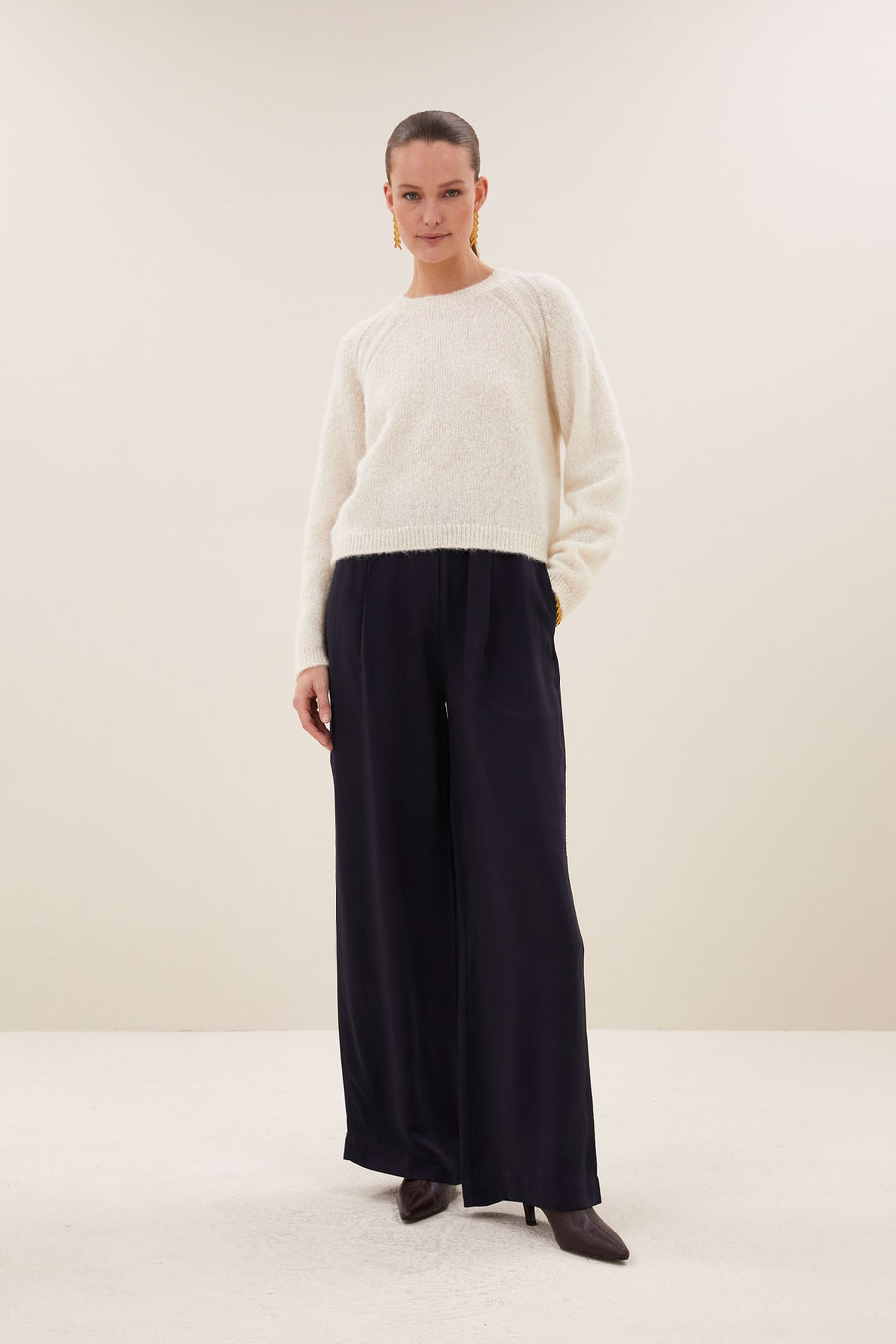 falon pullover | off white