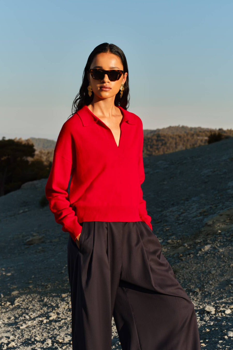 flex pullover | lipstick