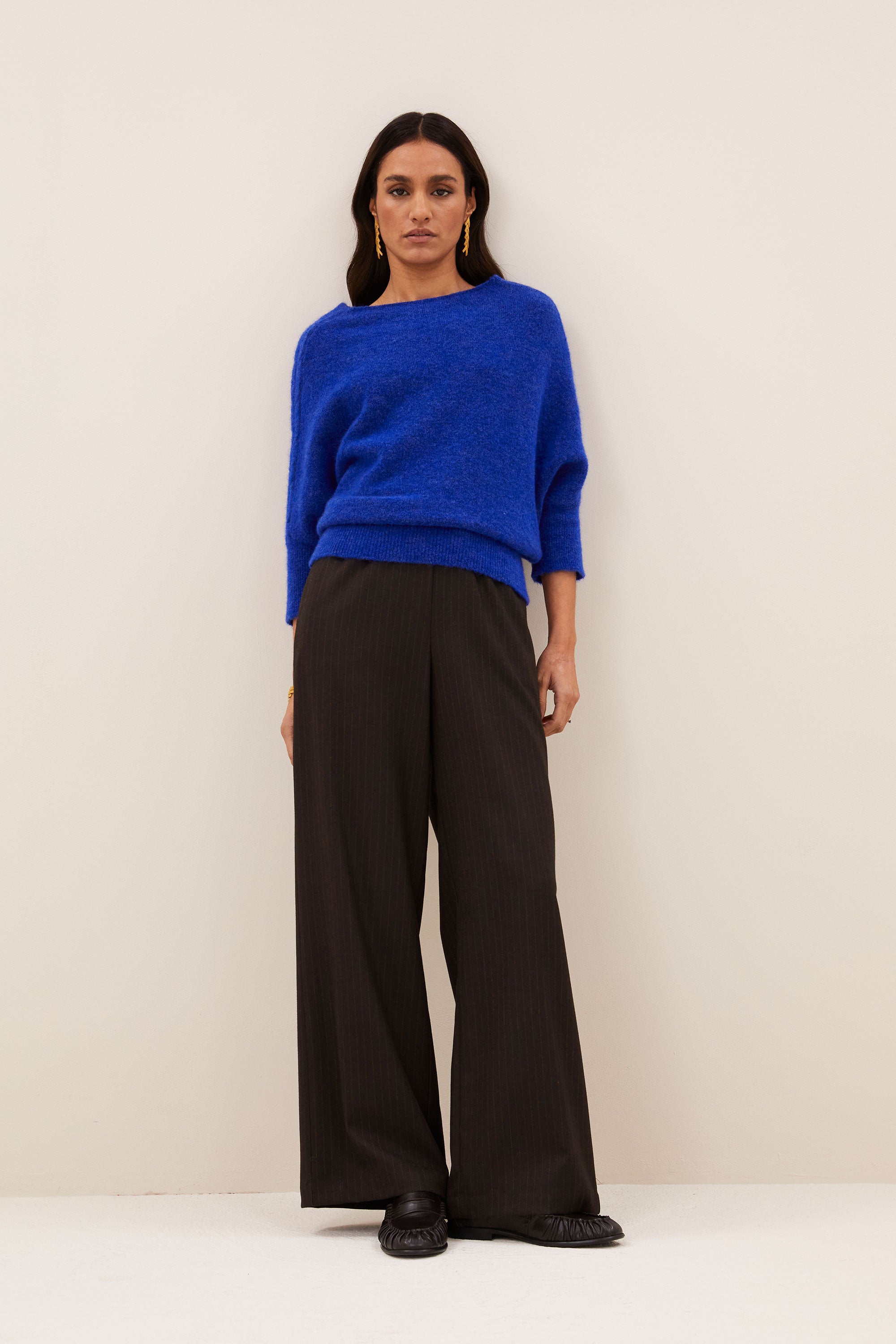 kyoto-pullover-queens-blue-alpacamix kwaliteit-all-time classic-ronde halslijn-by-bar-extra