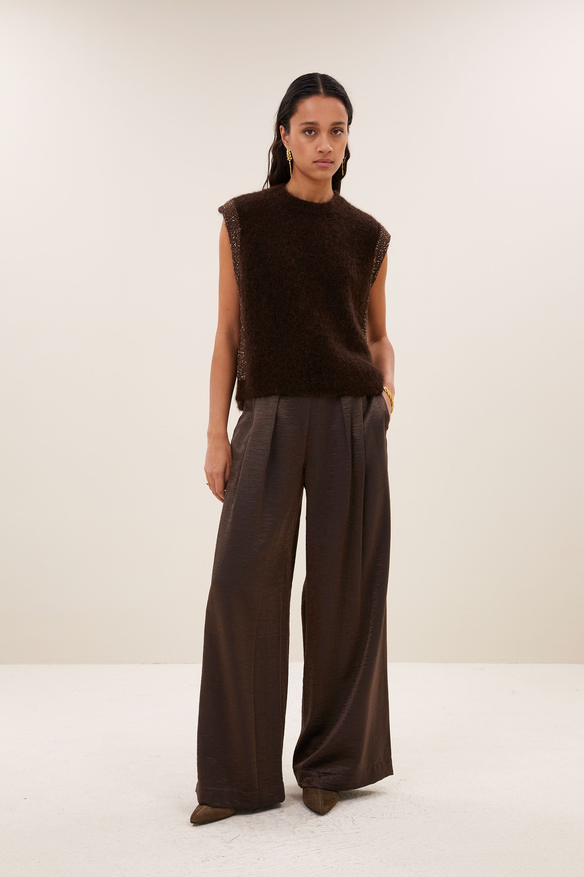 lodi-metallic-pants-bronze-all-time classic-elastieken band-gemaakt door weefspecialist-by-bar-aanvullende-foto