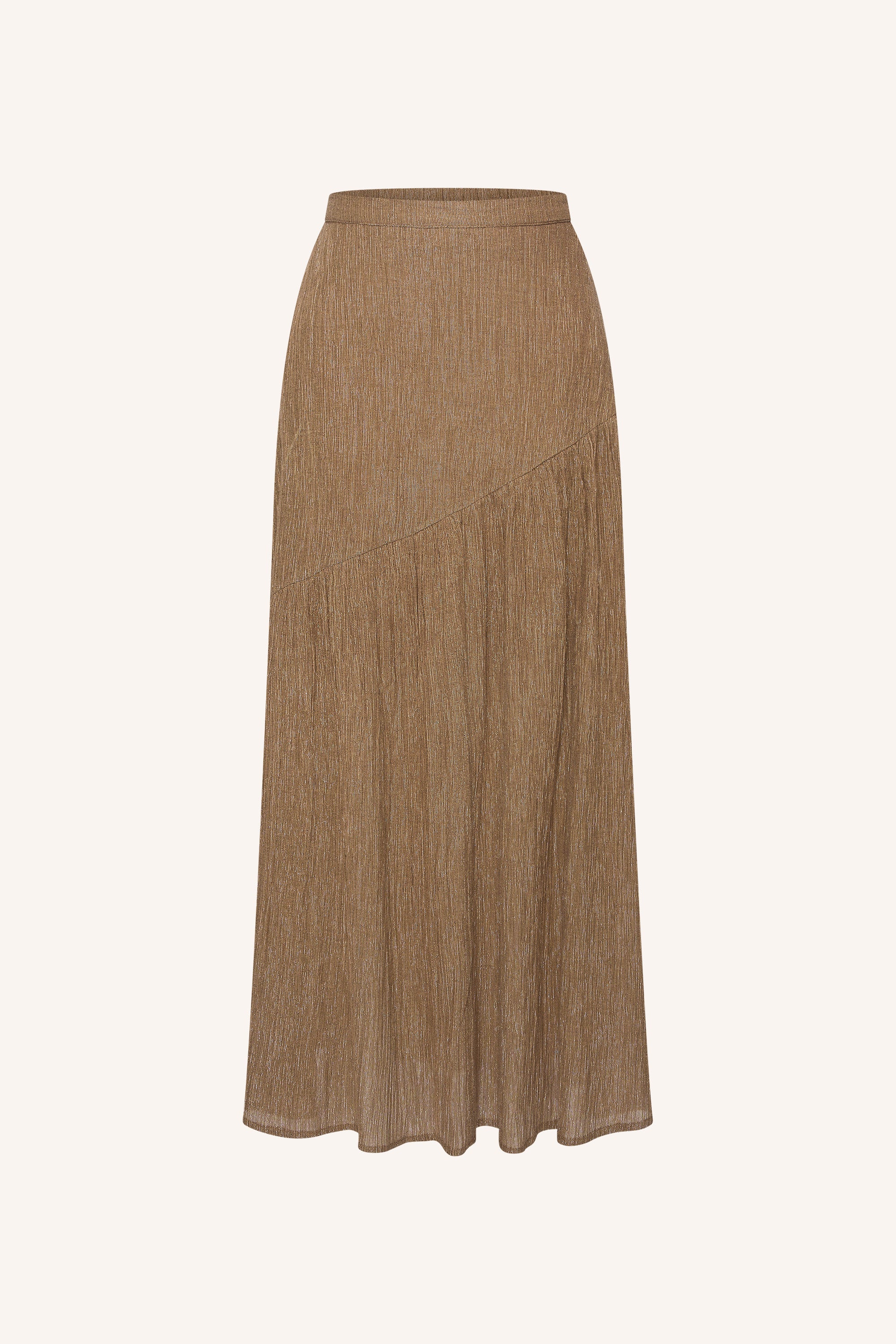 myra-lurex-skirt-gold-all-time classic-comfortabele pasvorm-subtiel geweven lurex draad-by-bar-productfoto