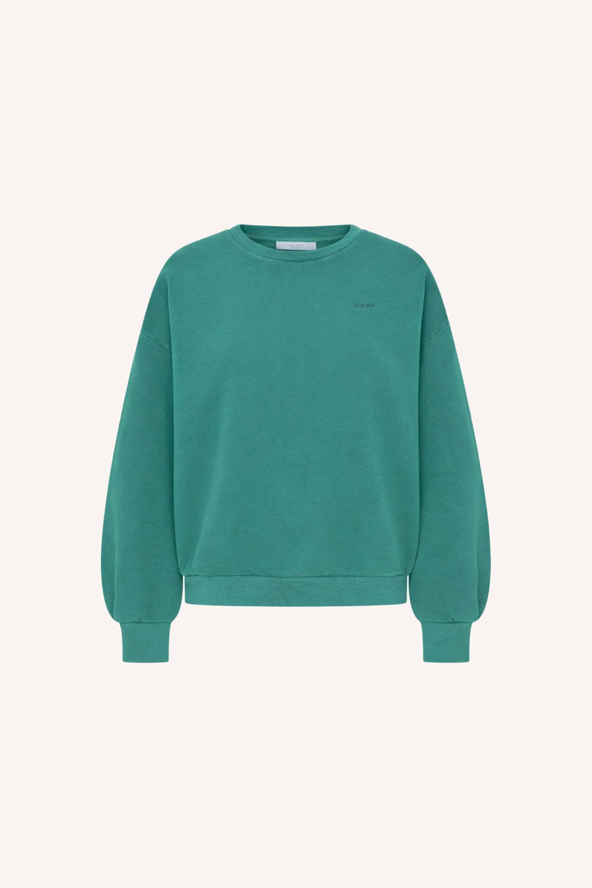lili-lucky-sweater-frosty-green-comfortabele draagervaring-comfortabele pasvorm-losvallende pasvorm-by-bar-productfoto