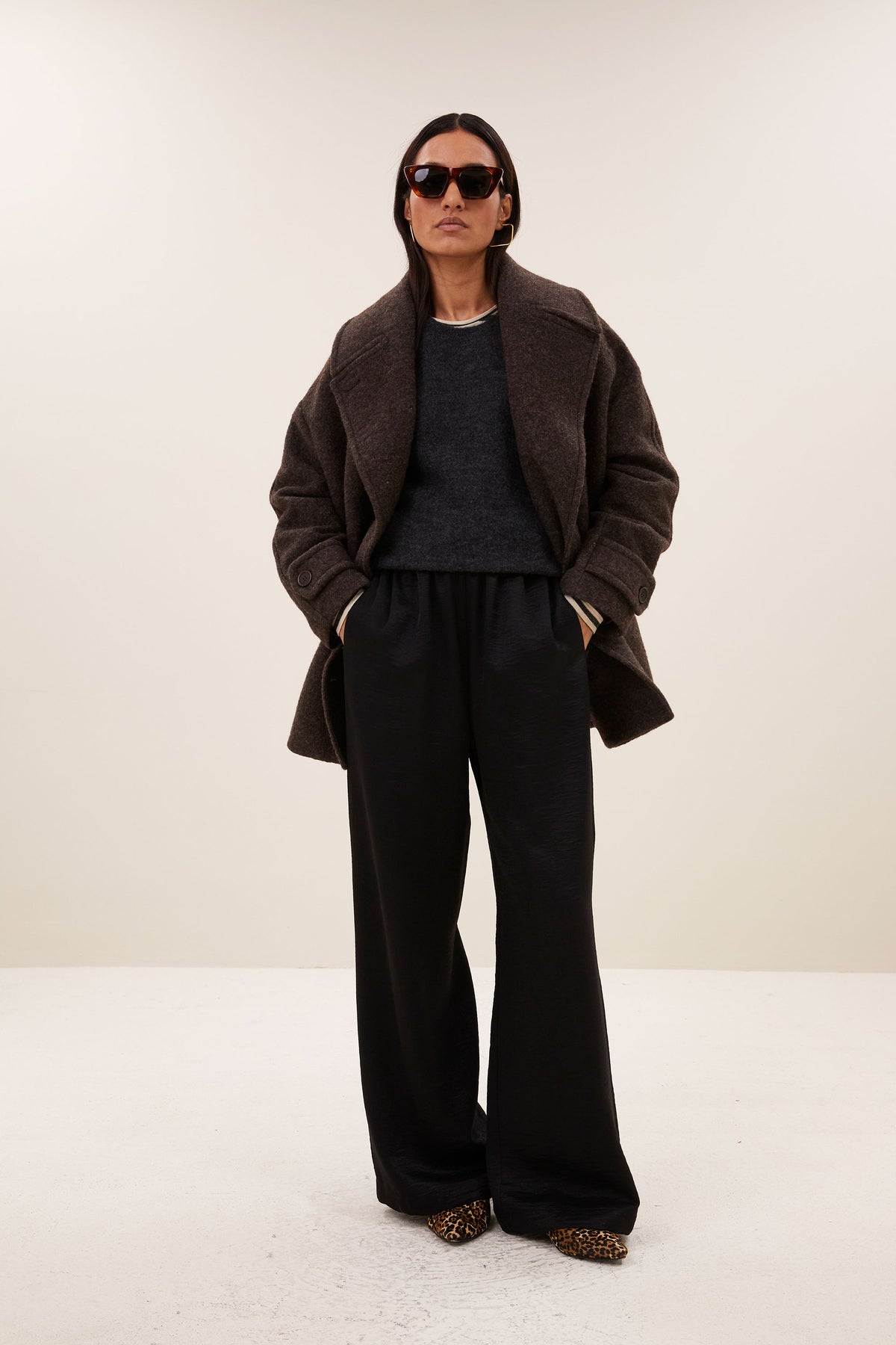 polly pullover | dark grey melee