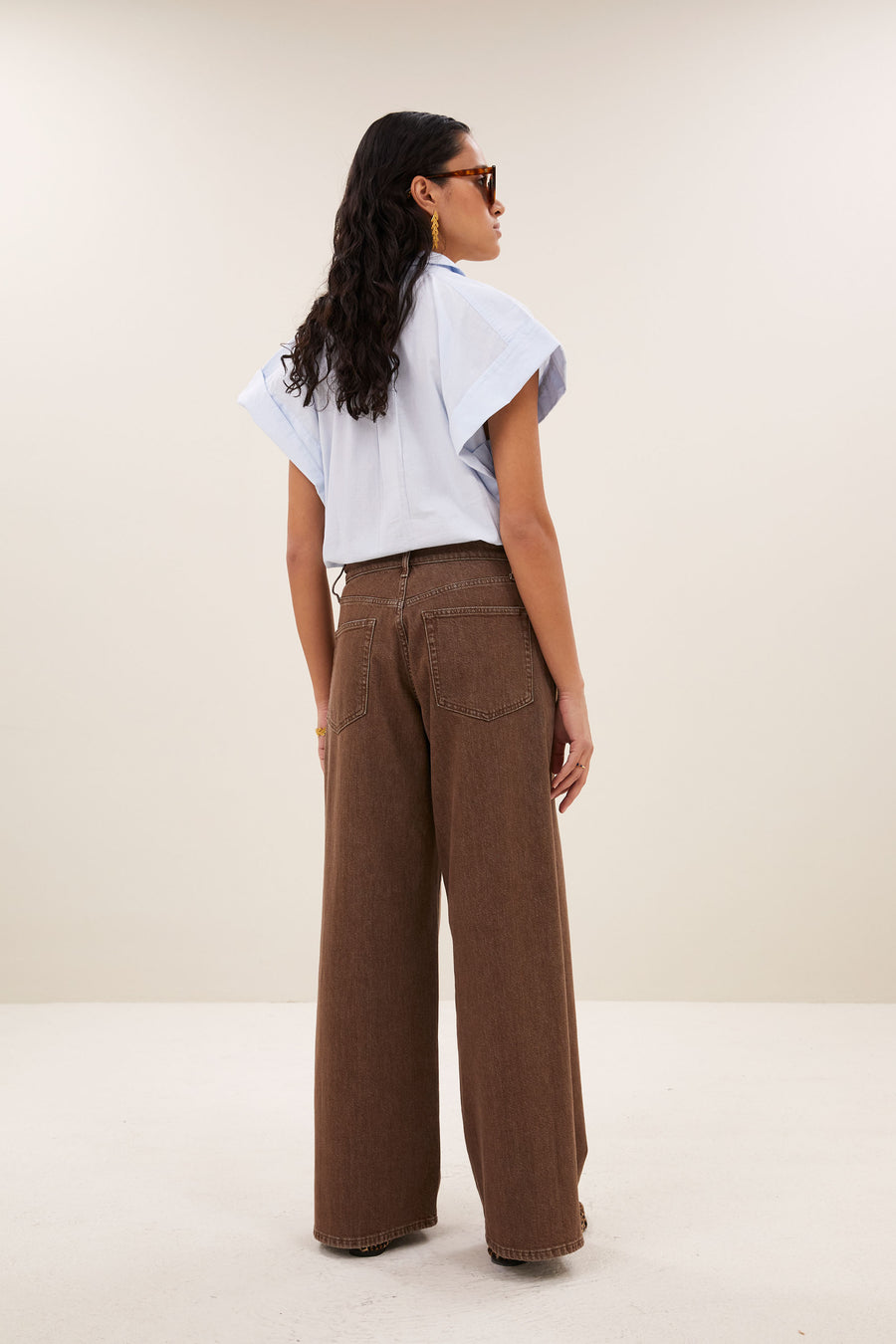 lilo brown jeans | hazel