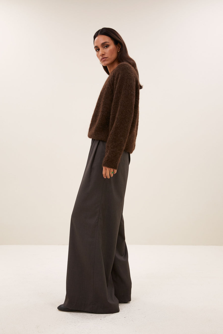 sef-pants-dark-brown-all-time classic-blinde ritssluiting-losvallende pasvorm-by-bar-aanvullende-foto