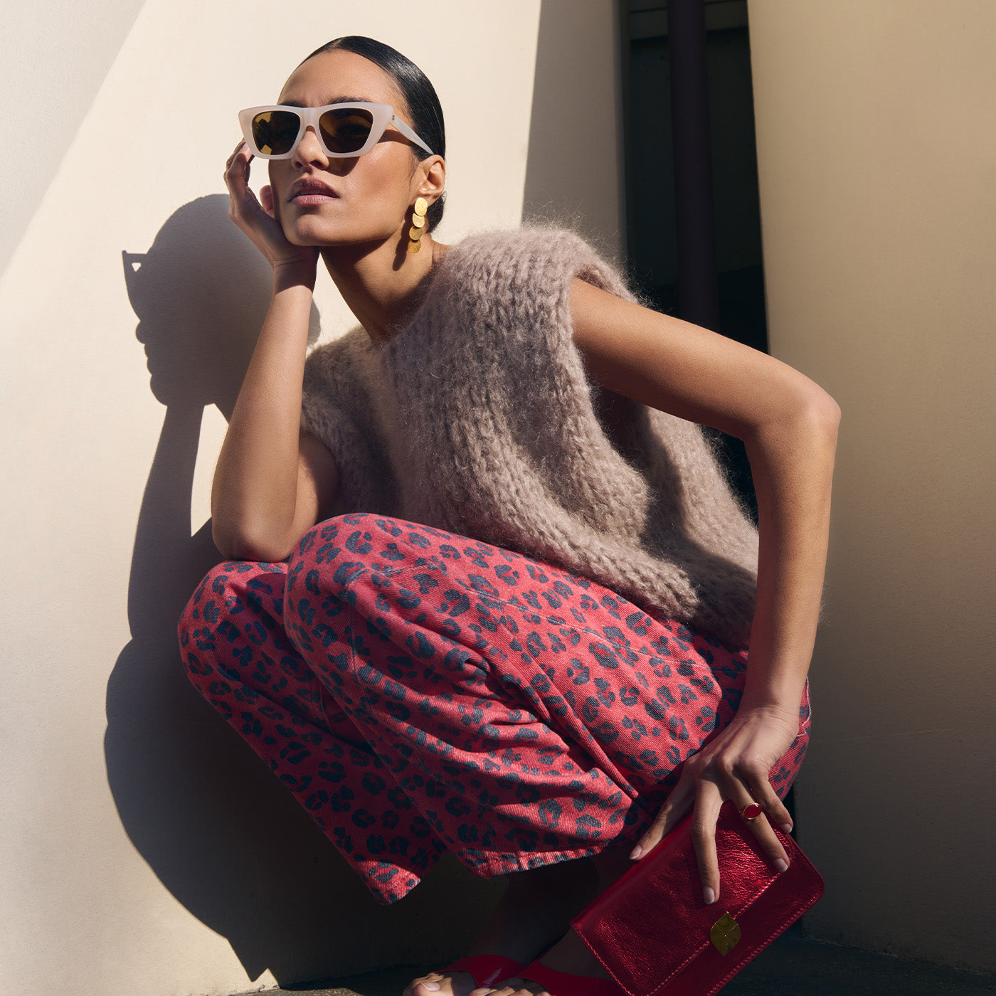 blogpagina - afb3 - lew red cheetah pant